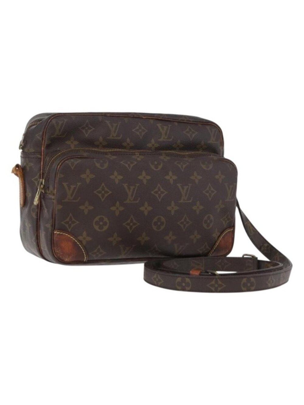Authentic LOUIS VUITTON Monogram Nile Shoulder Bag M45244 LV